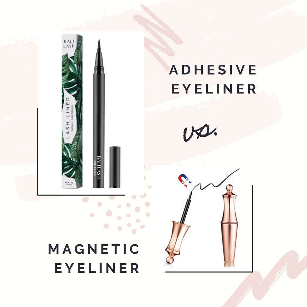 Magnetic Eyeliner vs. Adhesive Eyeliner