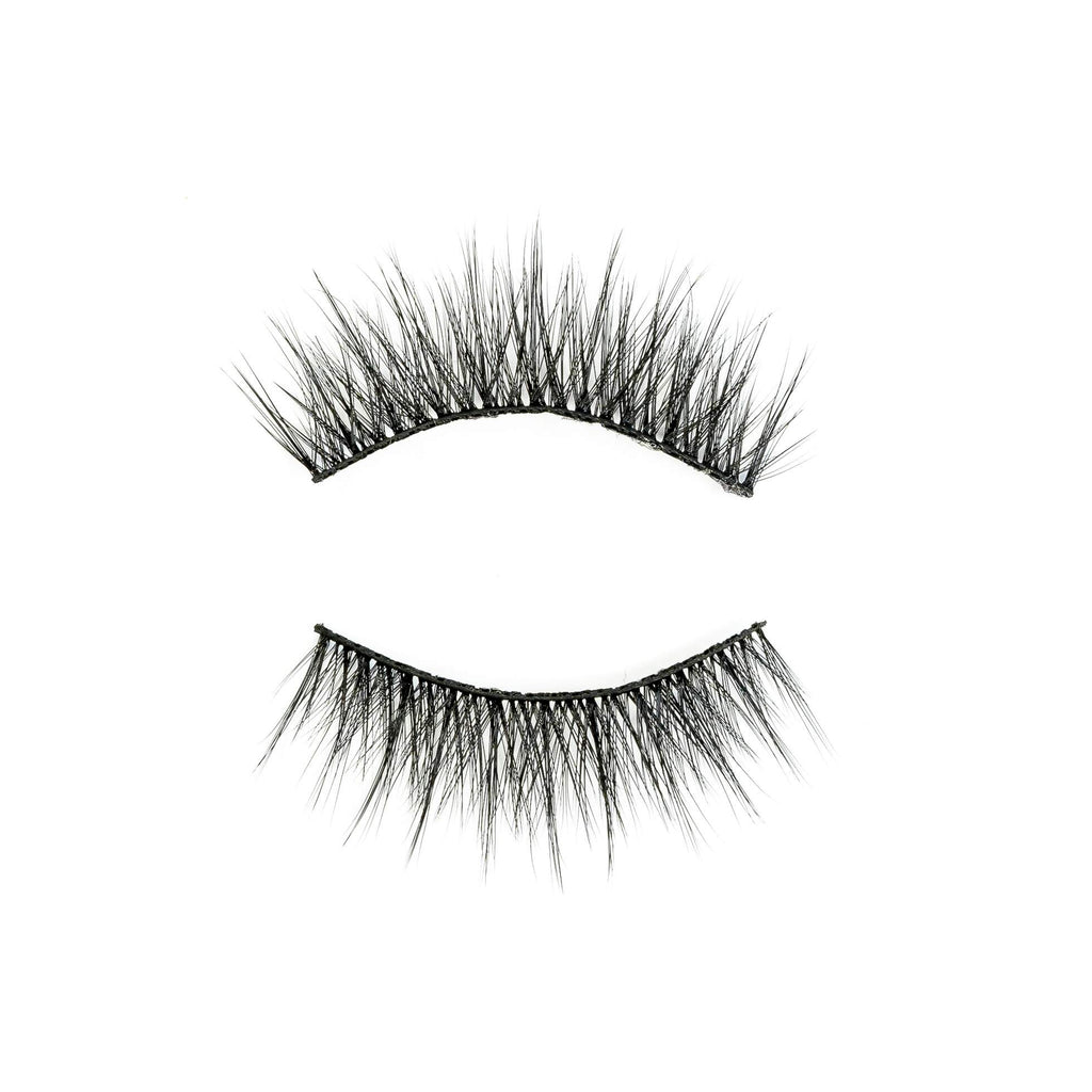 vegan false lashes. Natural glam false eyelashes with flexible cotton band.