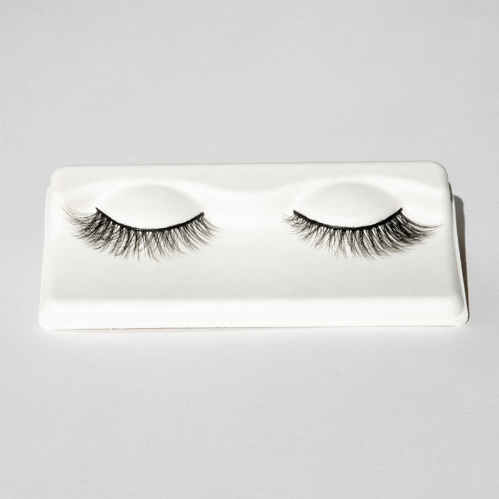 como vegan ultra soft false lashes flexible cotton lash band. Bali Lash